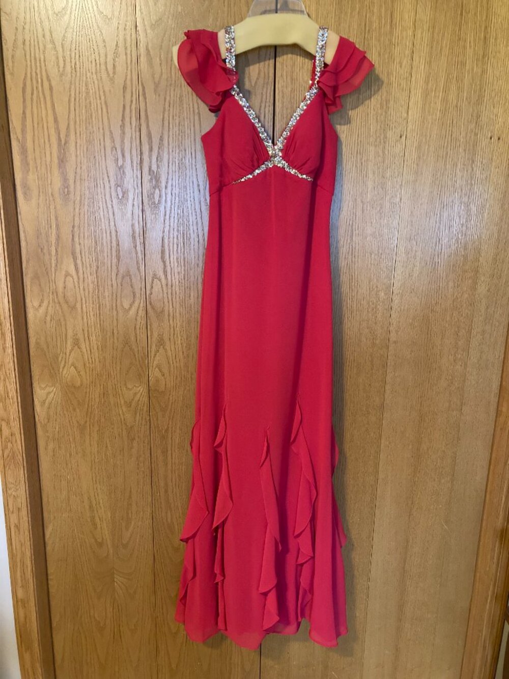 Red Prom Dress - Picture 2 of 8